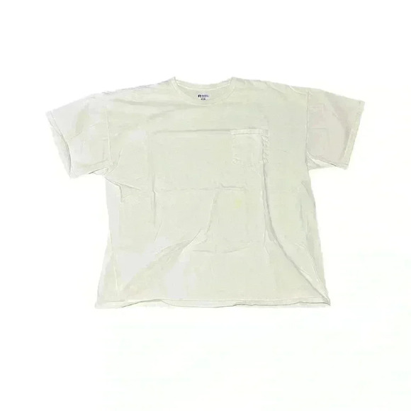 VTG Men’s Russell Athletic Pocket T-Shirt Adult Sz XXL Basic Pro Cotton - Picture 1 of 1